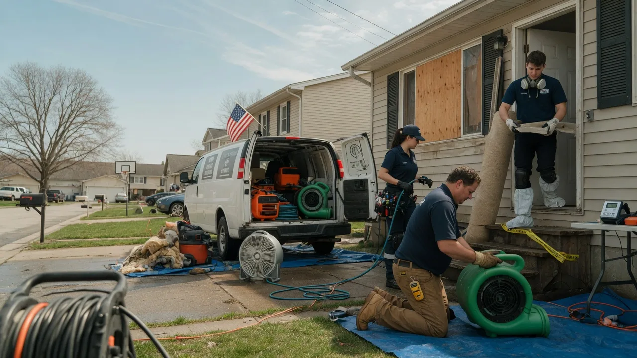 Water Damage Restoration in Carpentersville, IL near me